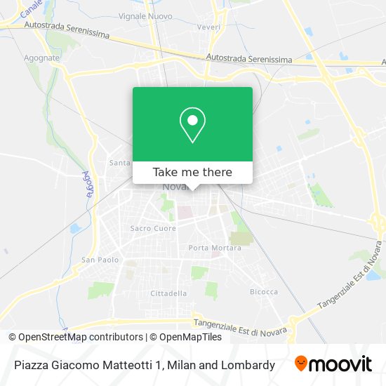 Piazza Giacomo Matteotti  1 map