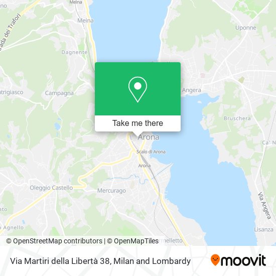 Via Martiri della Libertà  38 map
