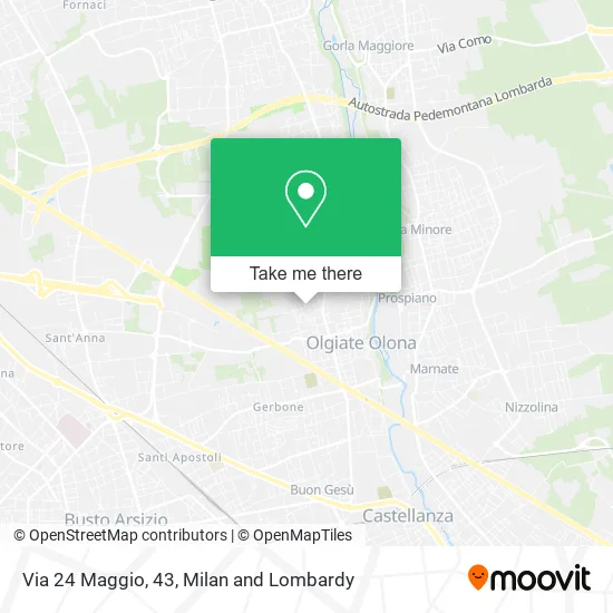 Via 24 Maggio, 43 map