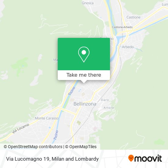 Via Lucomagno 19 map