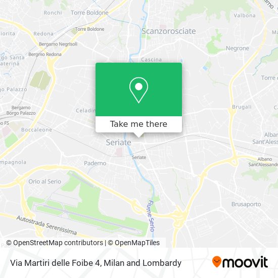 Via Martiri delle Foibe 4 map