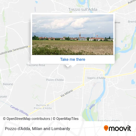 Pozzo d'Adda map