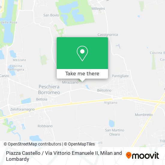 Piazza Castello / Via Vittorio Emanuele II map