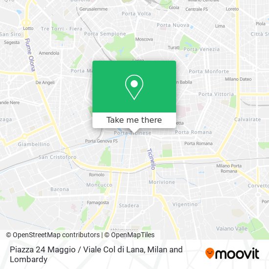 Piazza 24 Maggio / Viale Col di Lana map