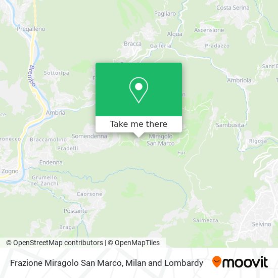 Frazione Miragolo San Marco map
