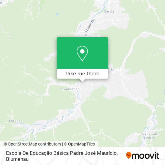 Mapa Escola De Educação Básica Padre José Maurício