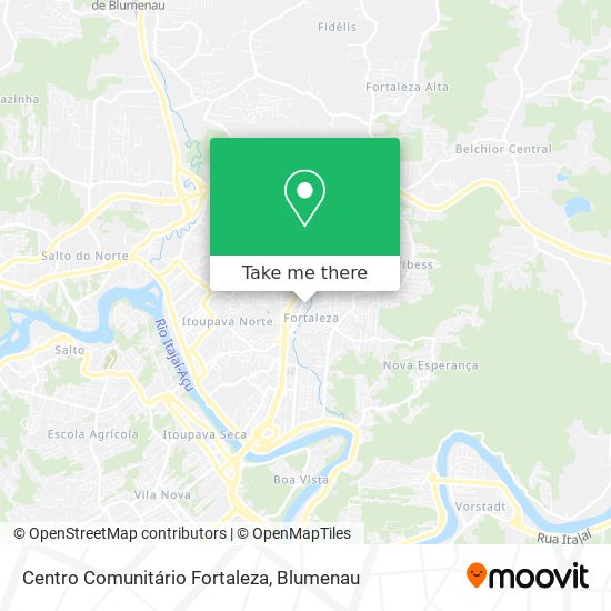 Centro Comunitário Fortaleza map