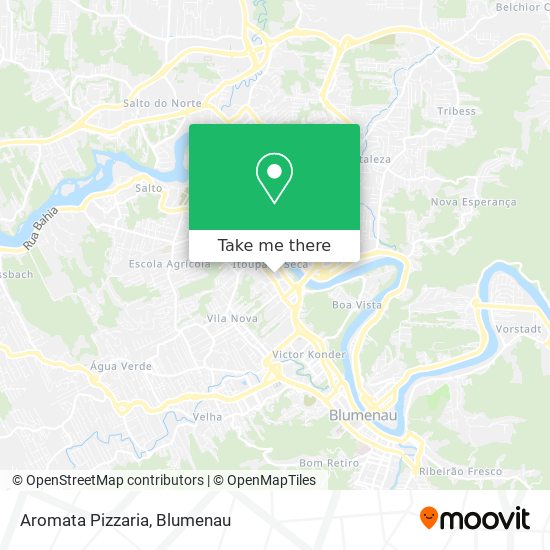 Aromata Pizzaria map