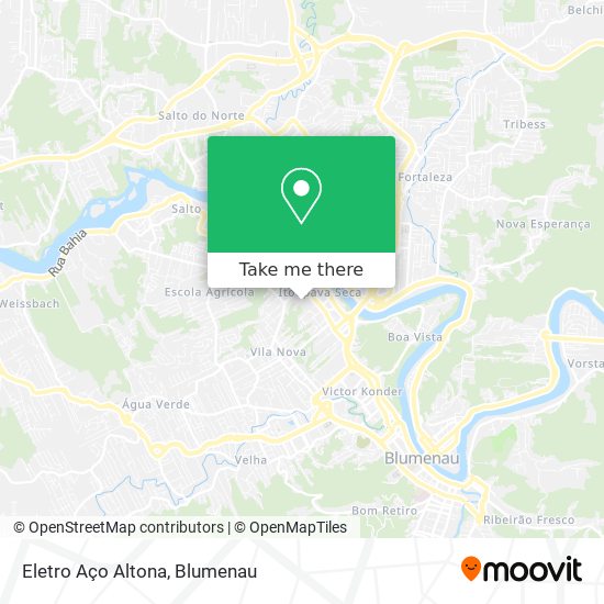 Eletro Aço Altona map