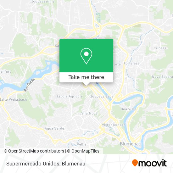 Supermercado Unidos map