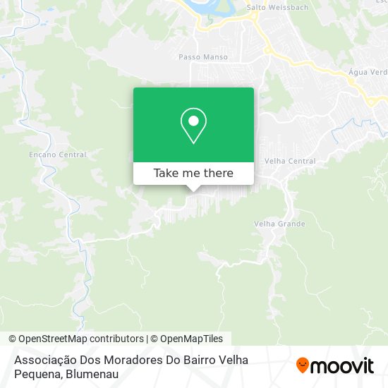 Associação Dos Moradores Do Bairro Velha Pequena map