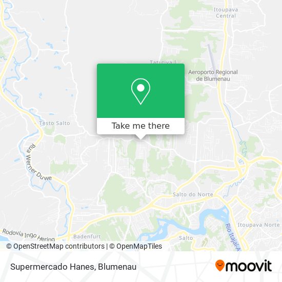 Supermercado Hanes map