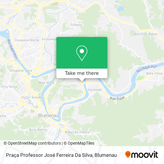 Praça Professor José Ferreira Da Silva map