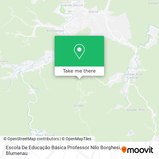 Escola De Educação Básica Professor Nilo Borghesi map