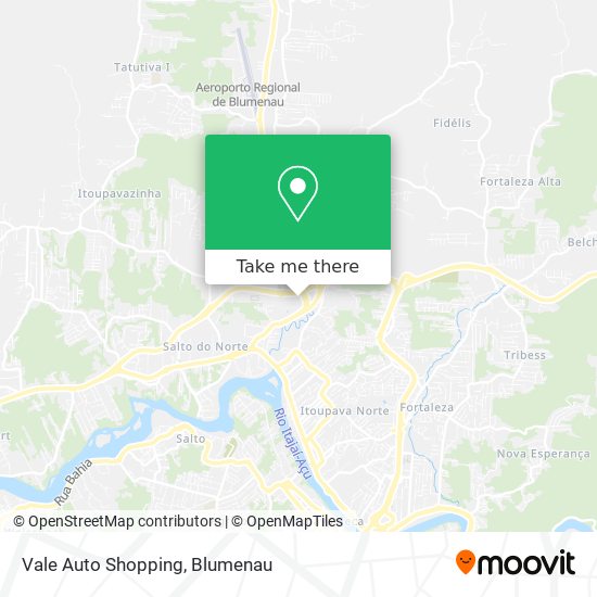 Vale Auto Shopping map