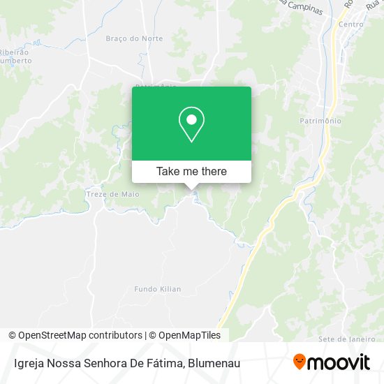 Igreja Nossa Senhora De Fátima map