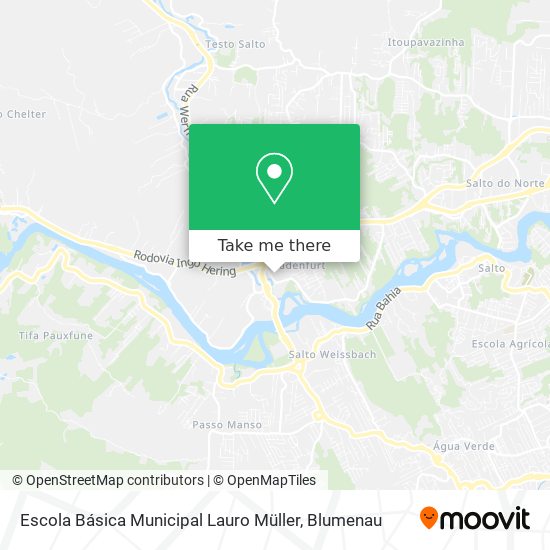 Escola Básica Municipal Lauro Müller map
