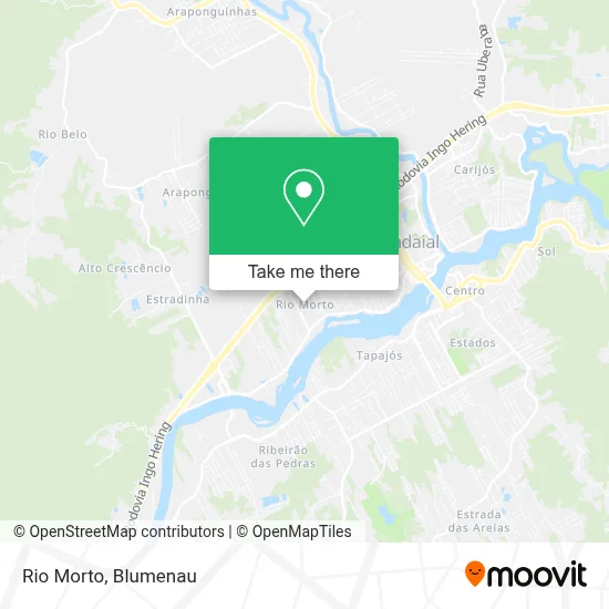 Rio Morto map