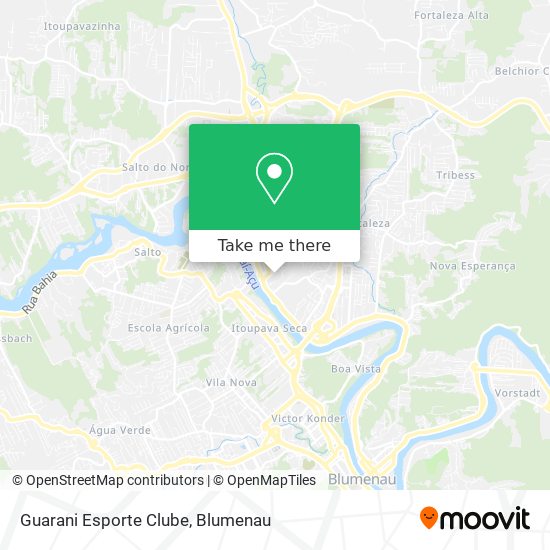 Guarani Esporte Clube map