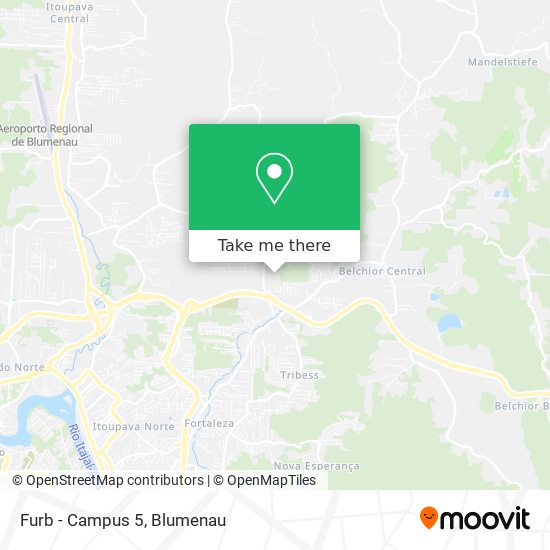 How to get to Furb - Campus 5 in Blumenau by Bus?