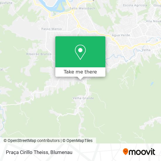 Praça Cirillo Theiss map