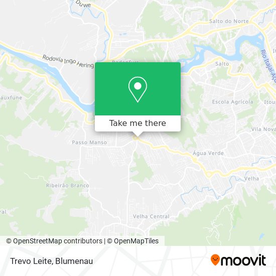 Trevo Leite map