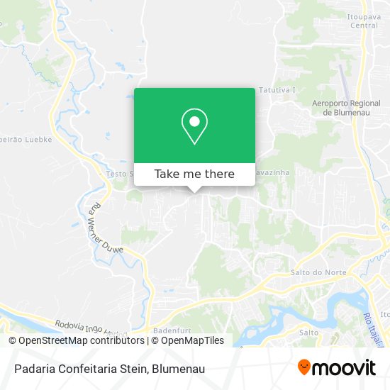 Padaria Confeitaria Stein map