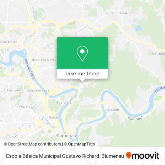 Escola Básica Municipal Gustavo Richard map