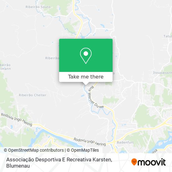 Associação Desportiva E Recreativa Karsten map