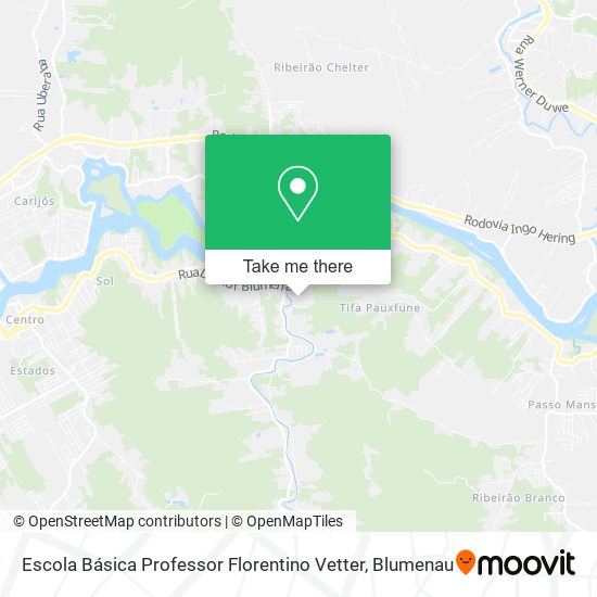 Escola Básica Professor Florentino Vetter map