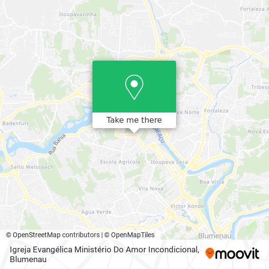 Igreja Evangélica Ministério Do Amor Incondicional map