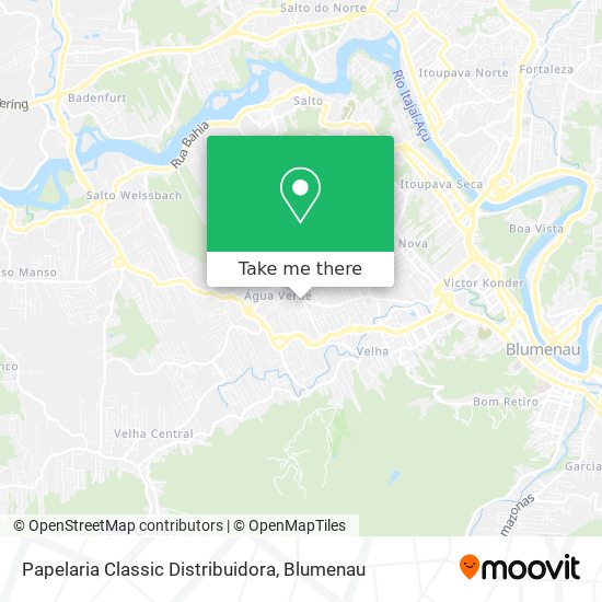 Papelaria Classic Distribuidora map