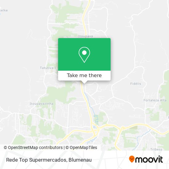 Rede Top Supermercados map