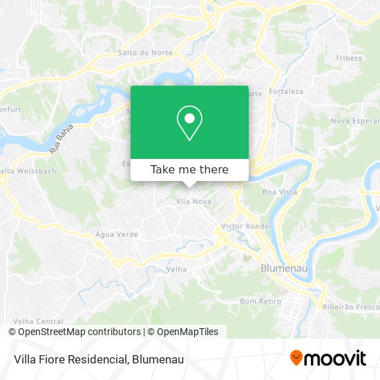 Villa Fiore Residencial map