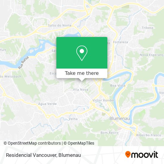 Mapa Residencial Vancouver
