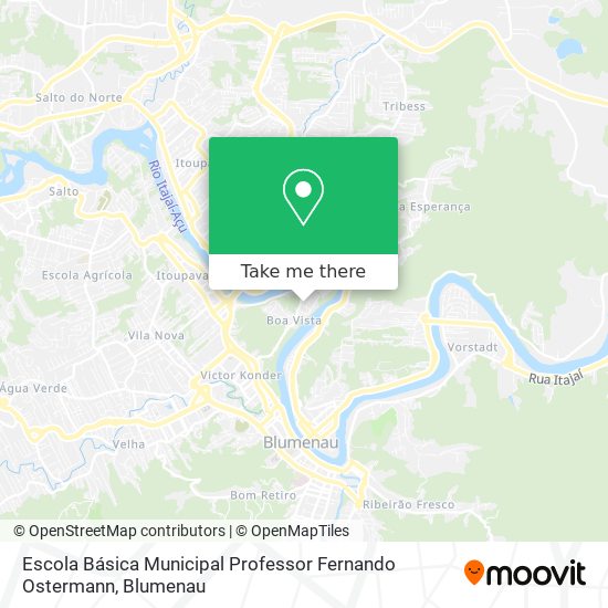 Escola Básica Municipal Professor Fernando Ostermann map