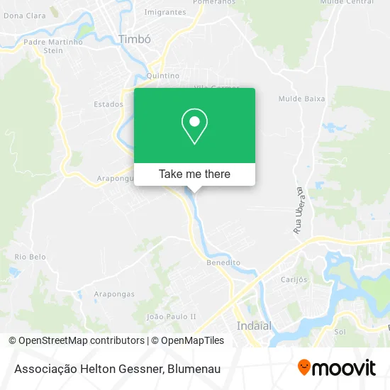 Associação Helton Gessner map