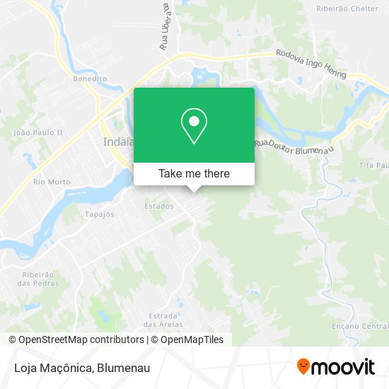 Loja Maçônica map