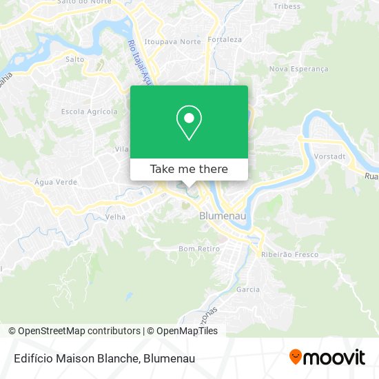 Edifício Maison Blanche map