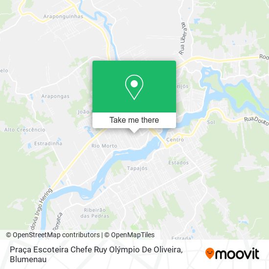 Praça Escoteira Chefe Ruy Olýmpio De Oliveira map