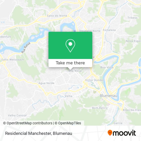 Residencial Manchester map