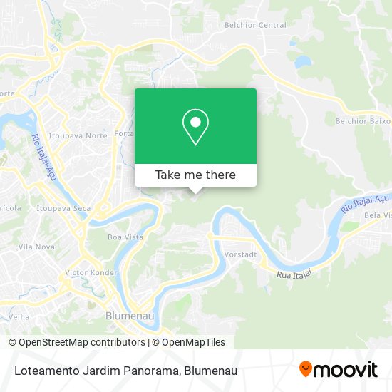 Loteamento Jardim Panorama map