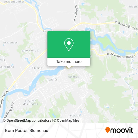 Bom Pastor map
