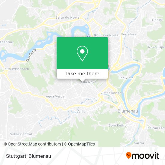 Mapa Stuttgart