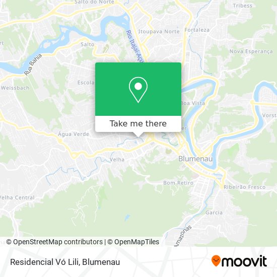 Residencial Vó Lili map