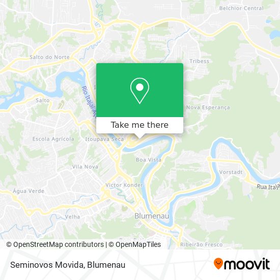 Seminovos Movida map