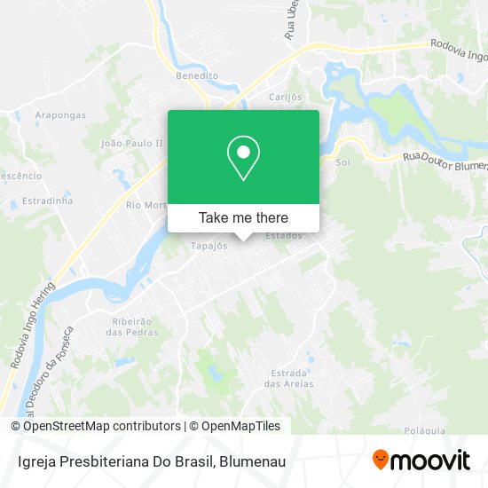 Igreja Presbiteriana Do Brasil map