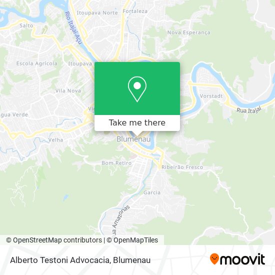 Alberto Testoni Advocacia map
