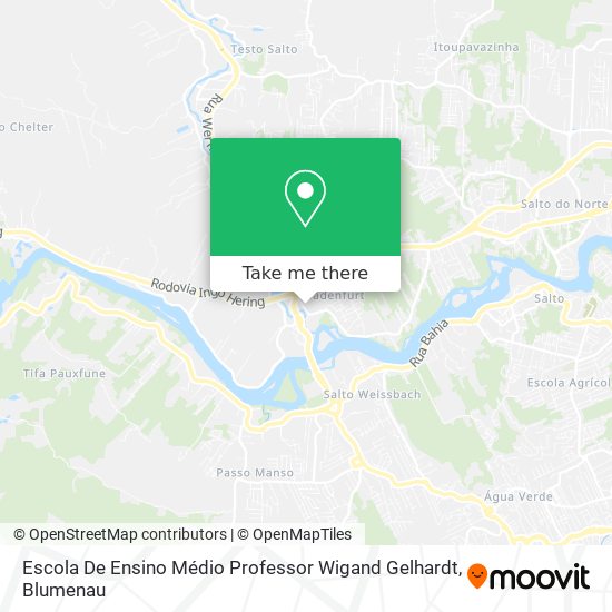 Escola De Ensino Médio Professor Wigand Gelhardt map