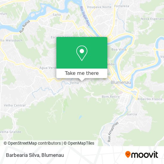 Barbearia Silva map